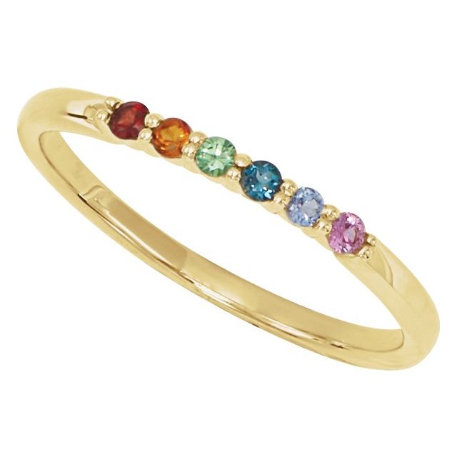 14k-yellow-gold-natural-multi-gemstone-rainbow-stackable-ring