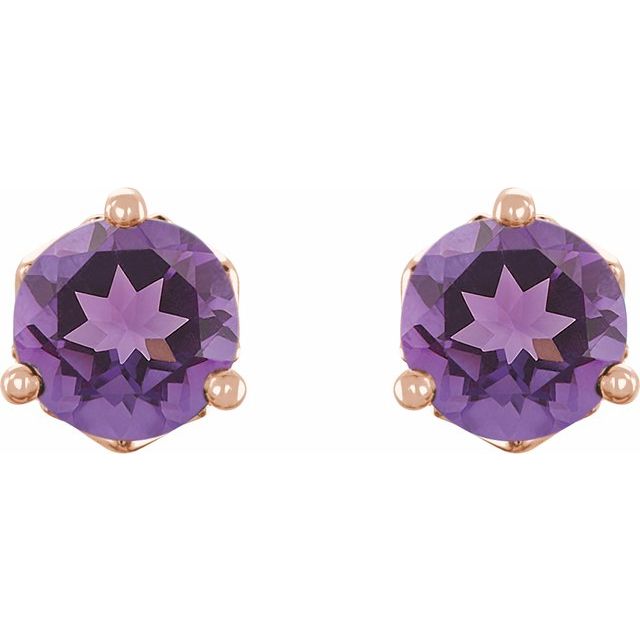 14k-rose-gold--natural-amethyst-earrings