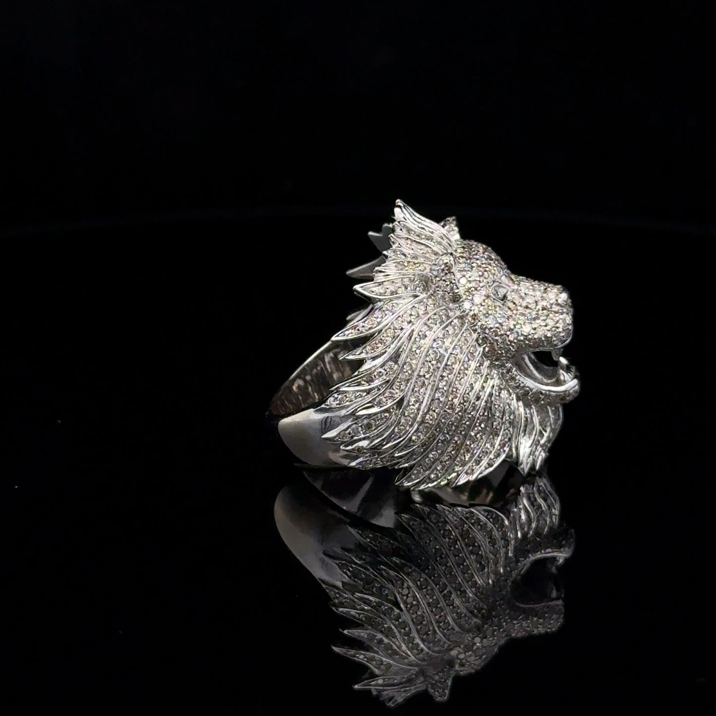 Lion Head Ring