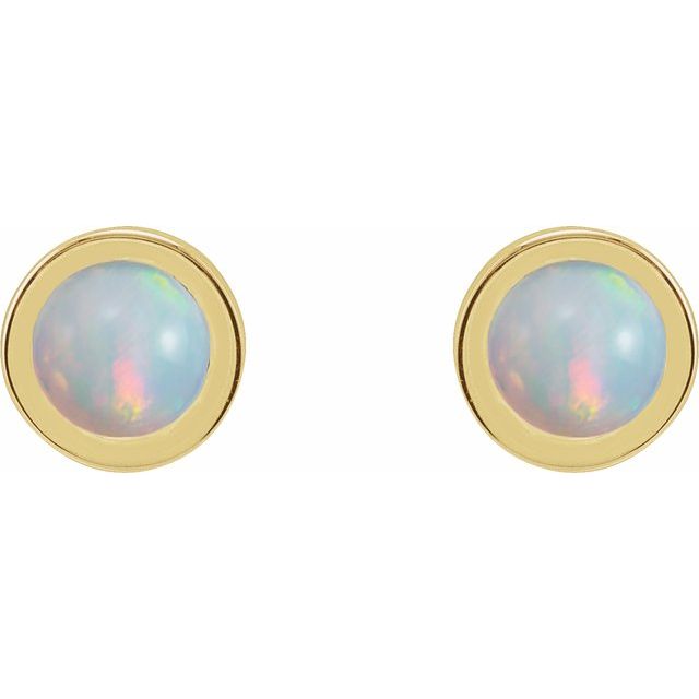 14k-yellow-gold-cabochon-natural-white-opal-bezel-set-solitaire-earrings