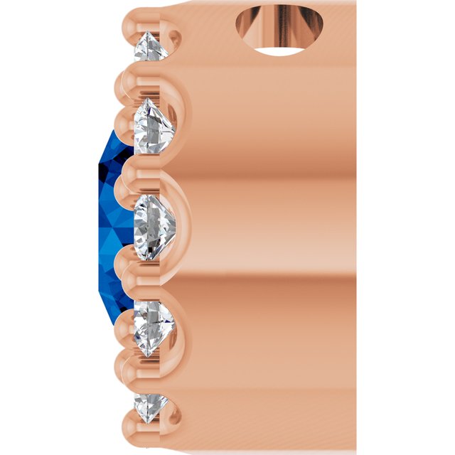 14k-rose-gold-natural-blue-sapphire-&-.08-ctw-natural-diamond-halo-style-pendant