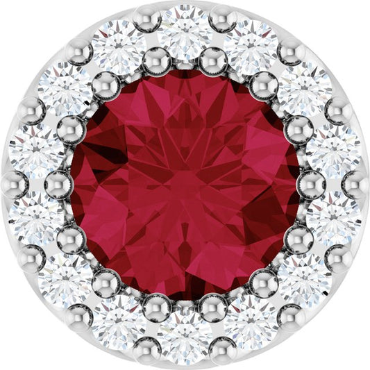 14k-white-gold-natural-ruby-&-1/10-ctw-natural-diamond-halo-style-pendant