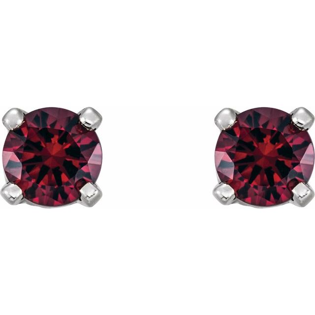 14k-white-gold-imitation-mozambique-garnet-youth-earrings