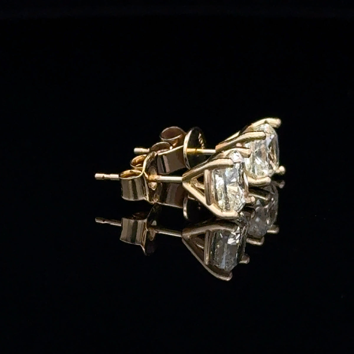 Solitaire Earrings