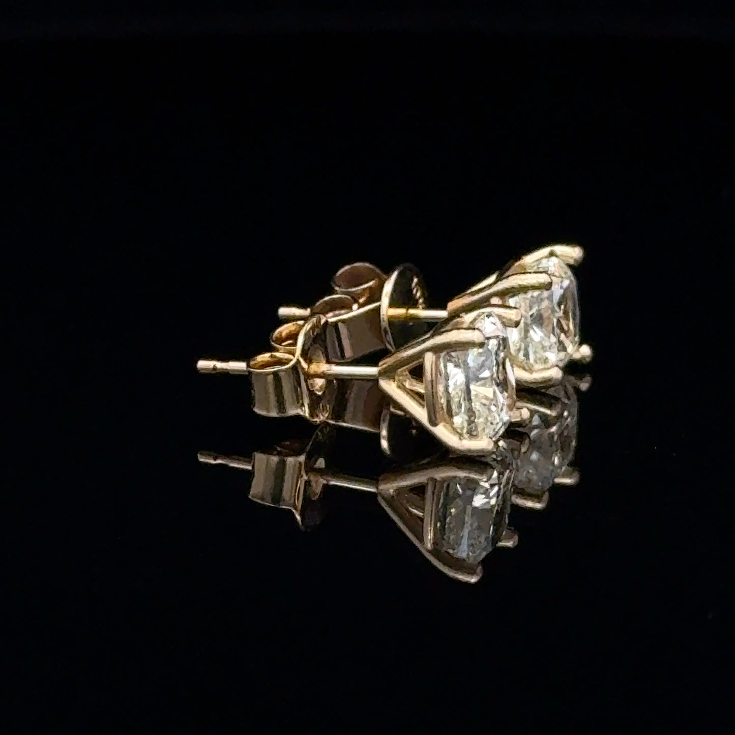 Solitaire Earrings