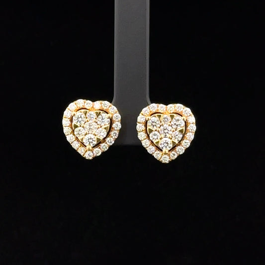 Heart Studs