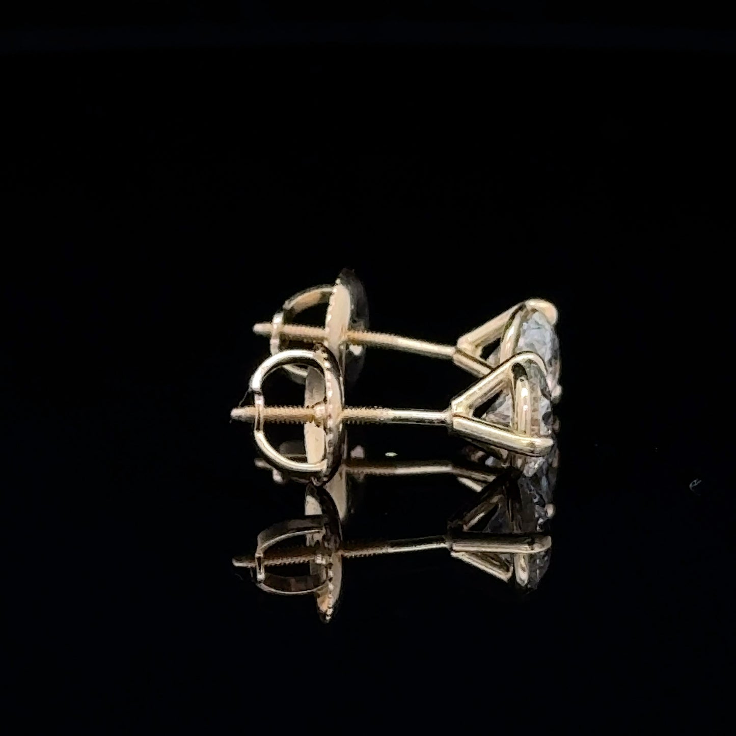 Solitaire Earrings