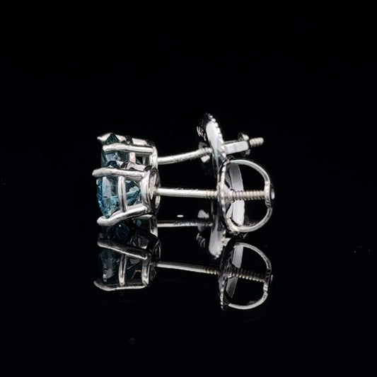 Solitaire Earrings