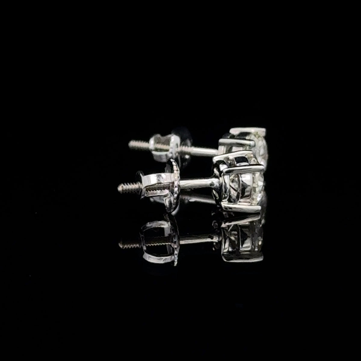 Solitaire Earrings