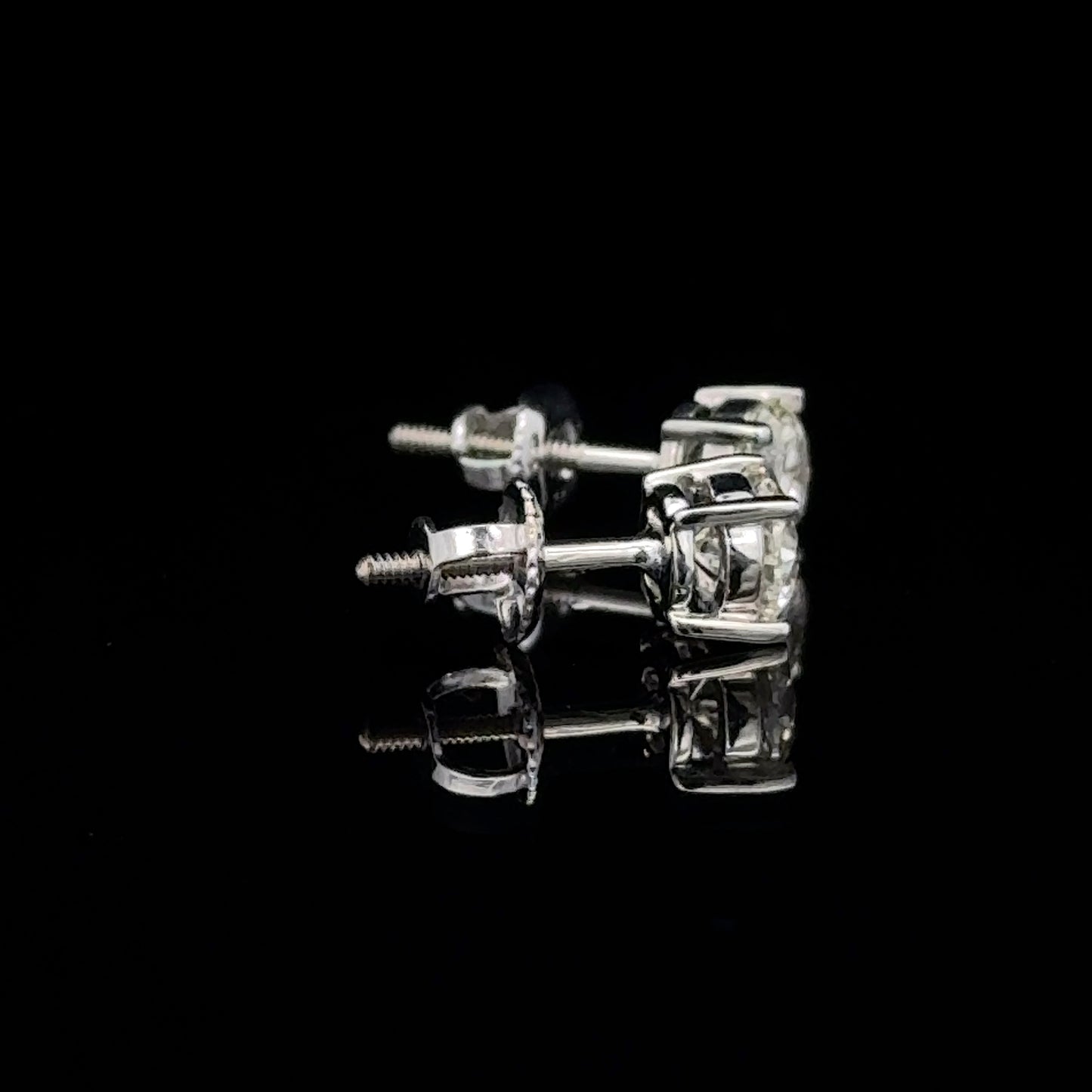 Solitaire Earrings