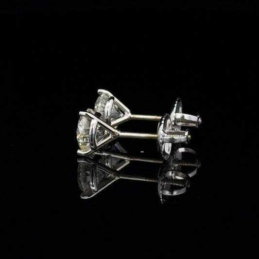 Solitaire Earrings