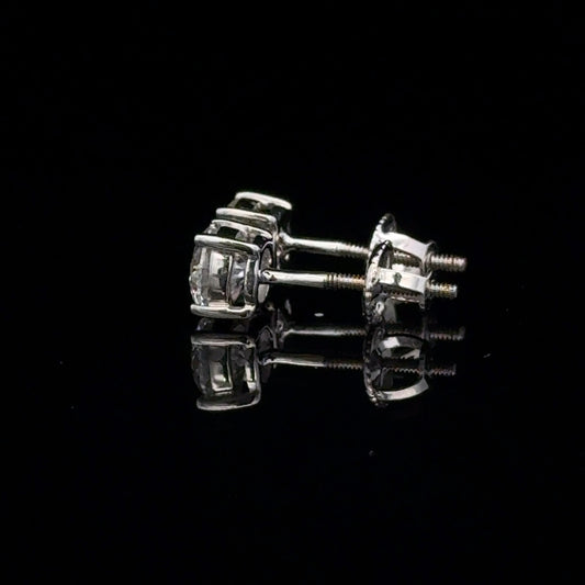 Solitaire Earrings