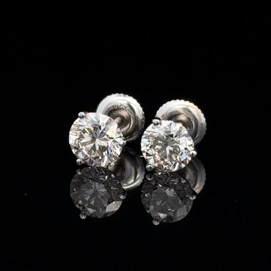 Solitaire Earrings
