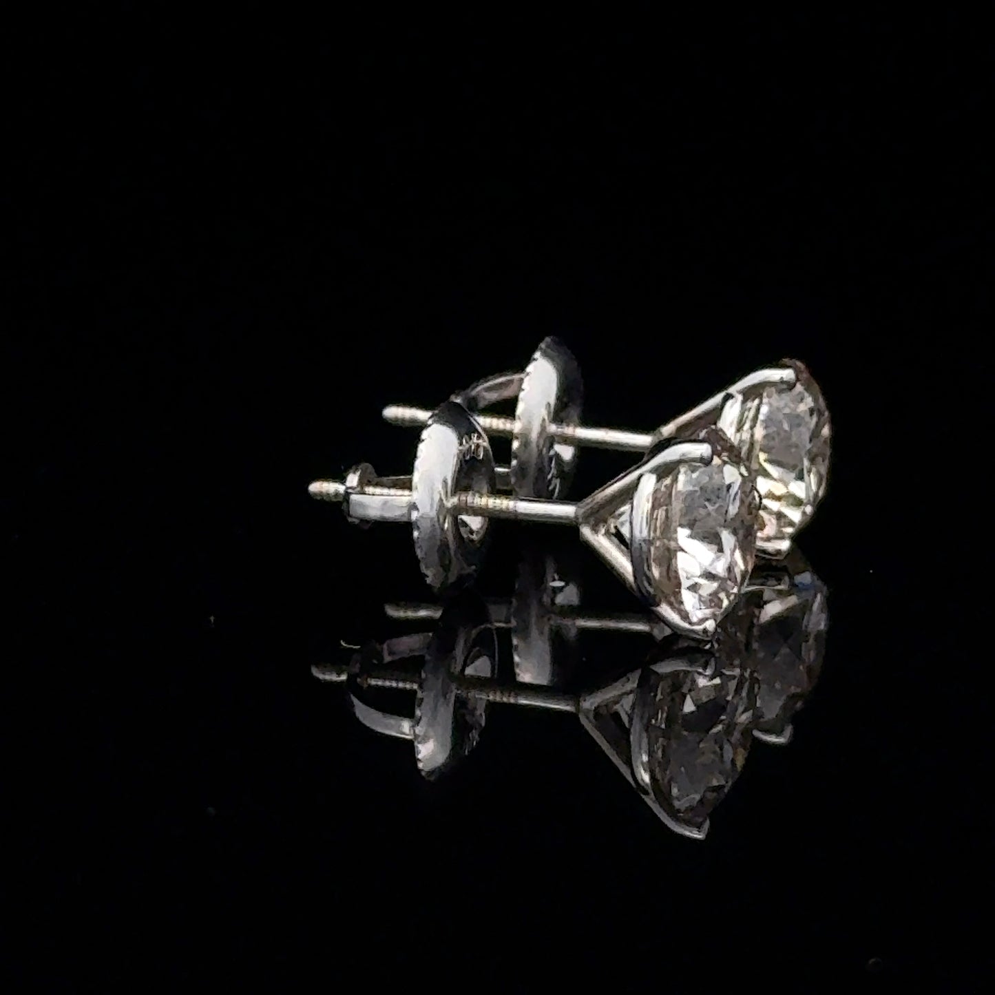 Solitaire Earrings