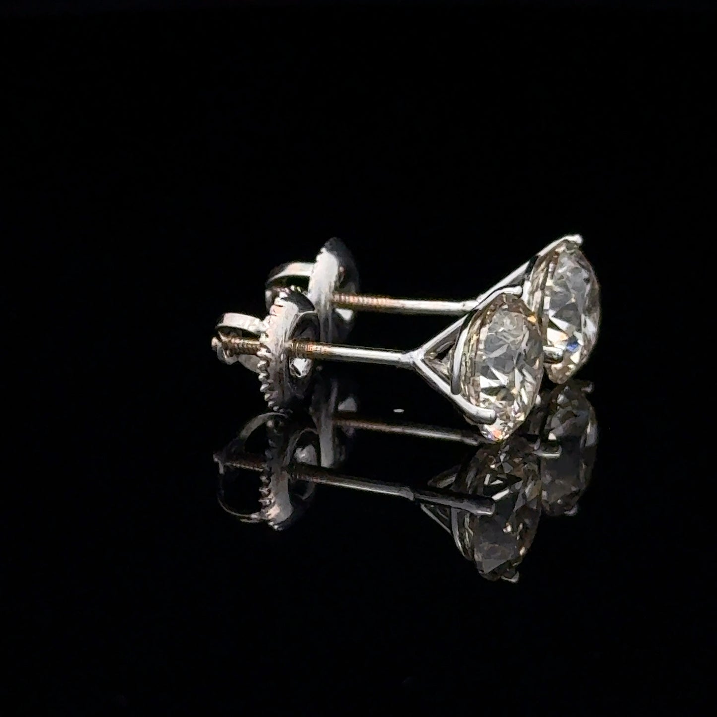 Solitaire Earrings