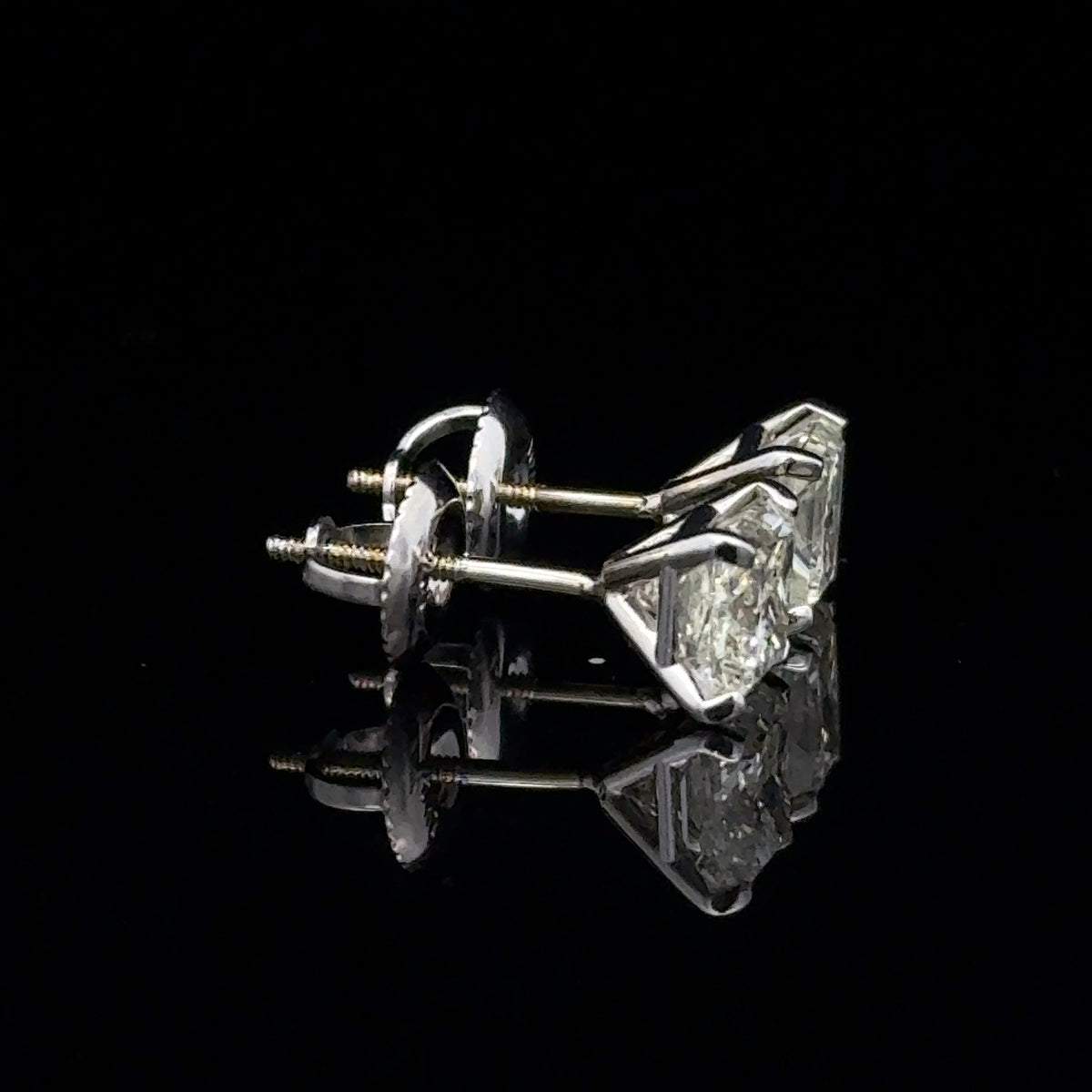 Solitaire Earrings