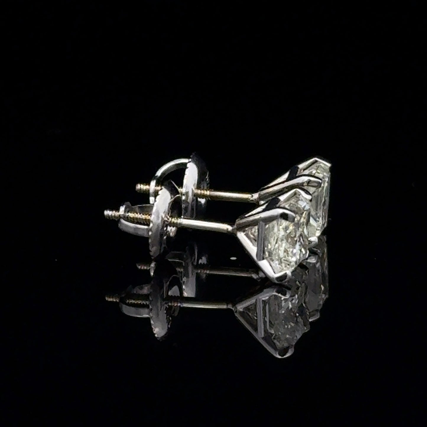 Solitaire Earrings