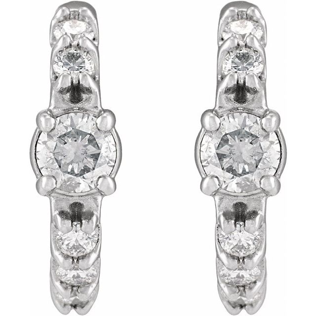 14k-white-gold-3/8-ctw-natural-diamond--hoop-earrings