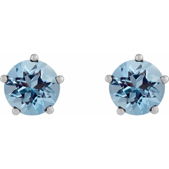 14k-white-gold-natural-aquamarine-stud-earrings