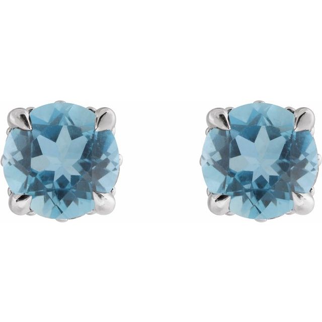 platinum-natural-aquamarine-&-.06-ctw-natural-diamond-semi-set-hidden-halo-style-stud-earrings