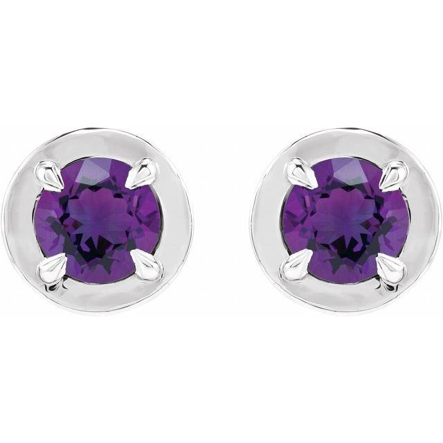14k-white-gold-natural-amethyst-stud-earrings