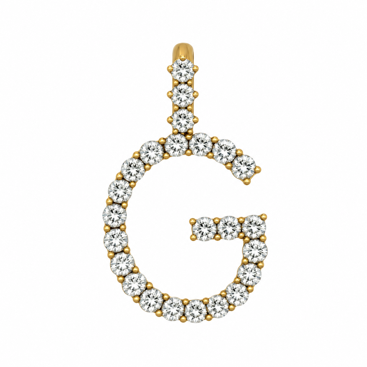"G" Initial Pendant