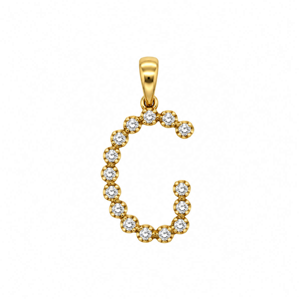 "G" Initial Pendant