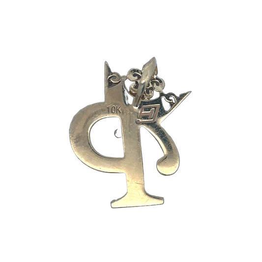 "P" Initial Pendant