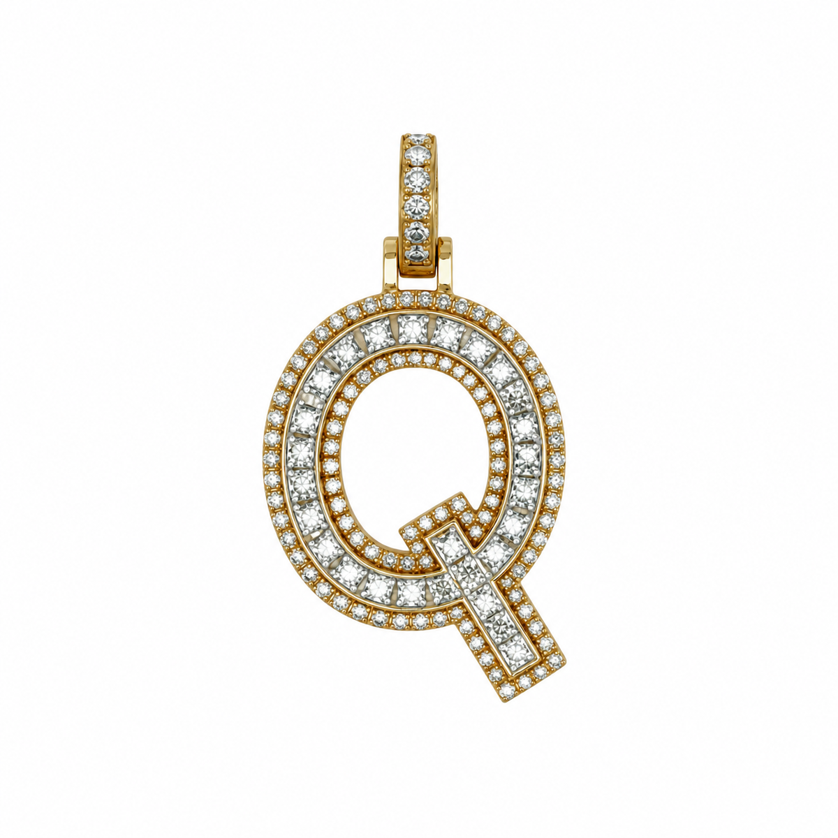 "Q" Initial Pendant