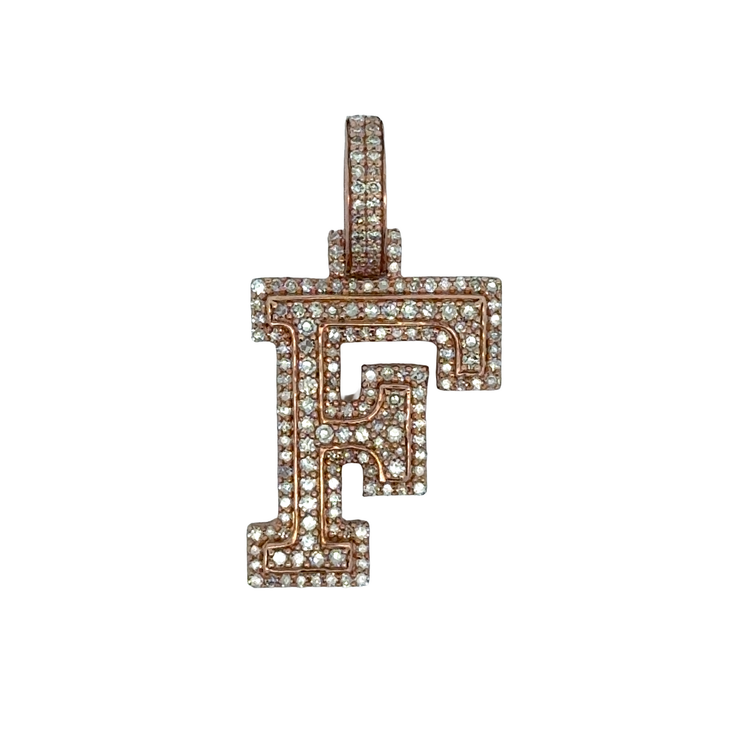 "F" Initial Pendant