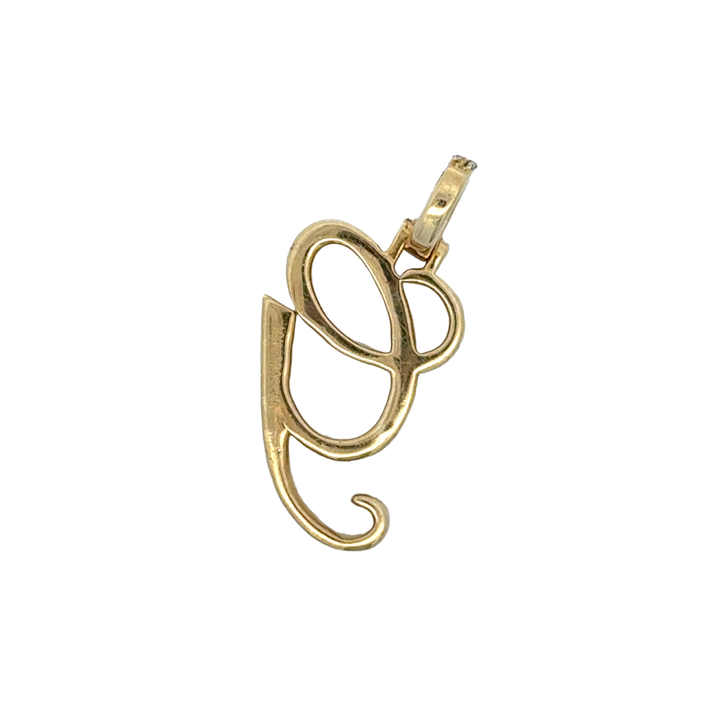 "g" Initial Pendant
