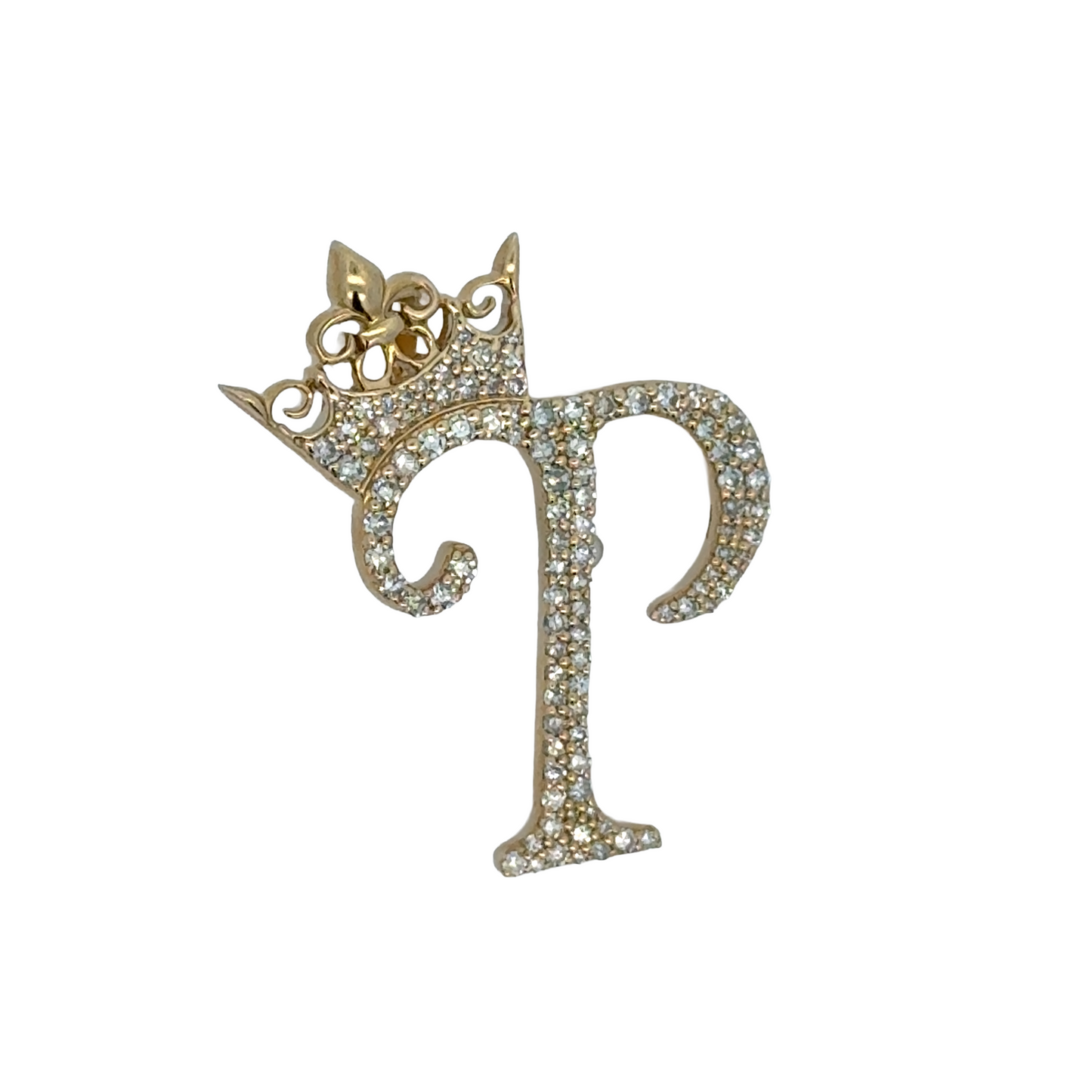 "P" Initial Pendant