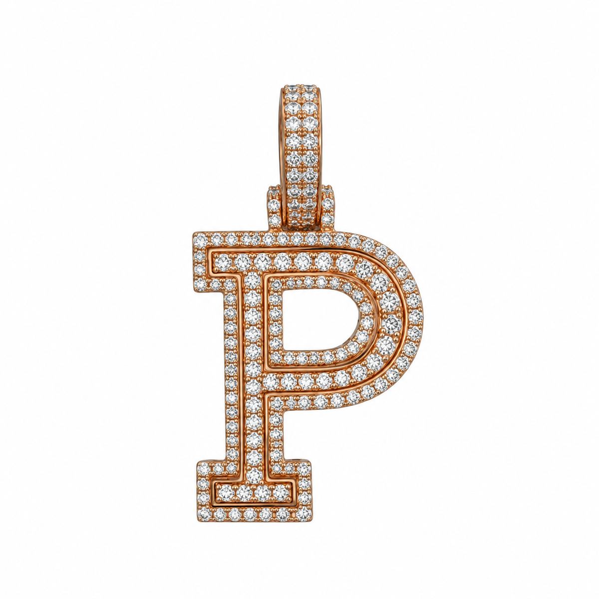 "P" Initial Pendant