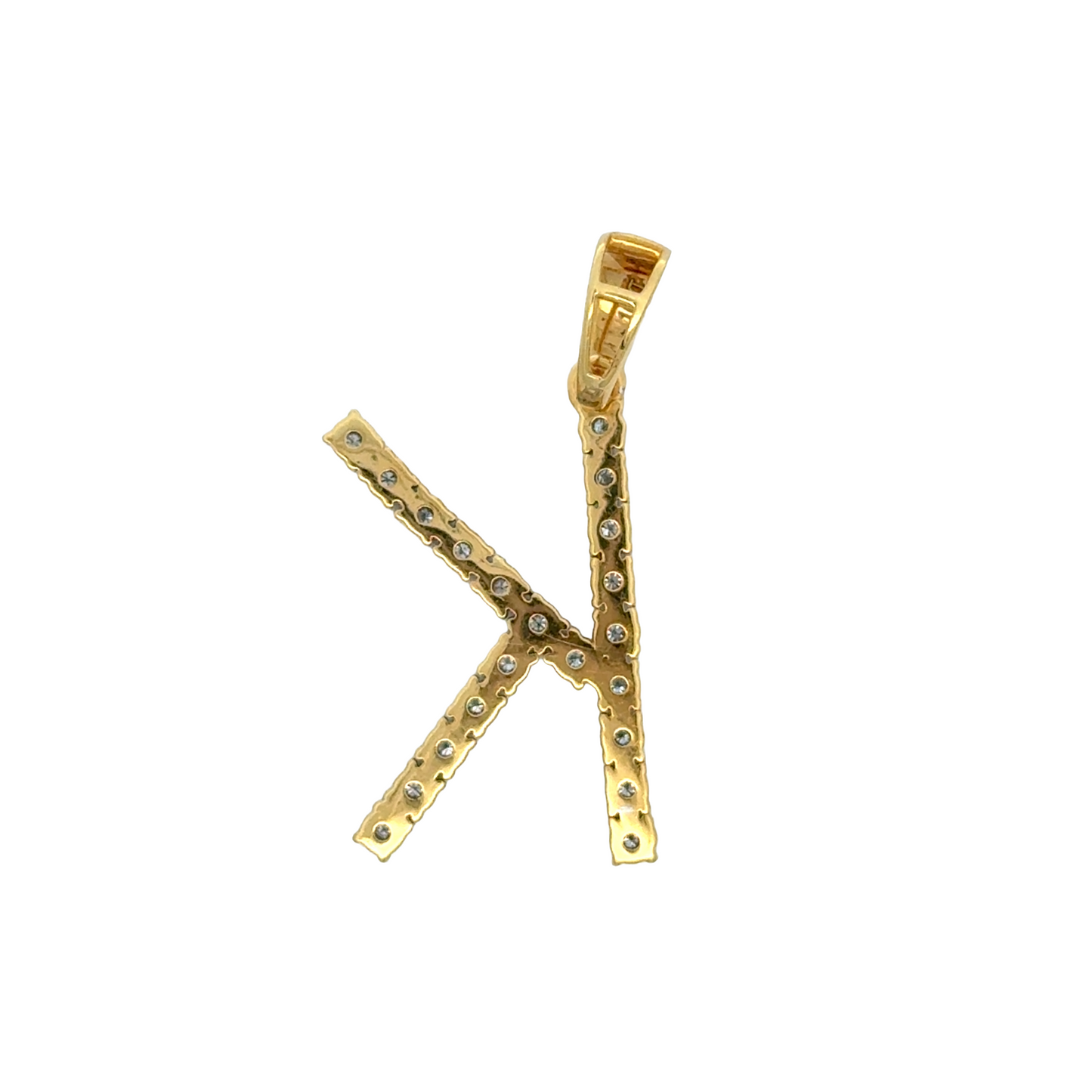 "K" Initial Pendant