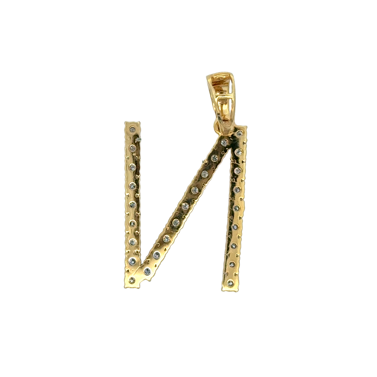 "N" Initial Pendant