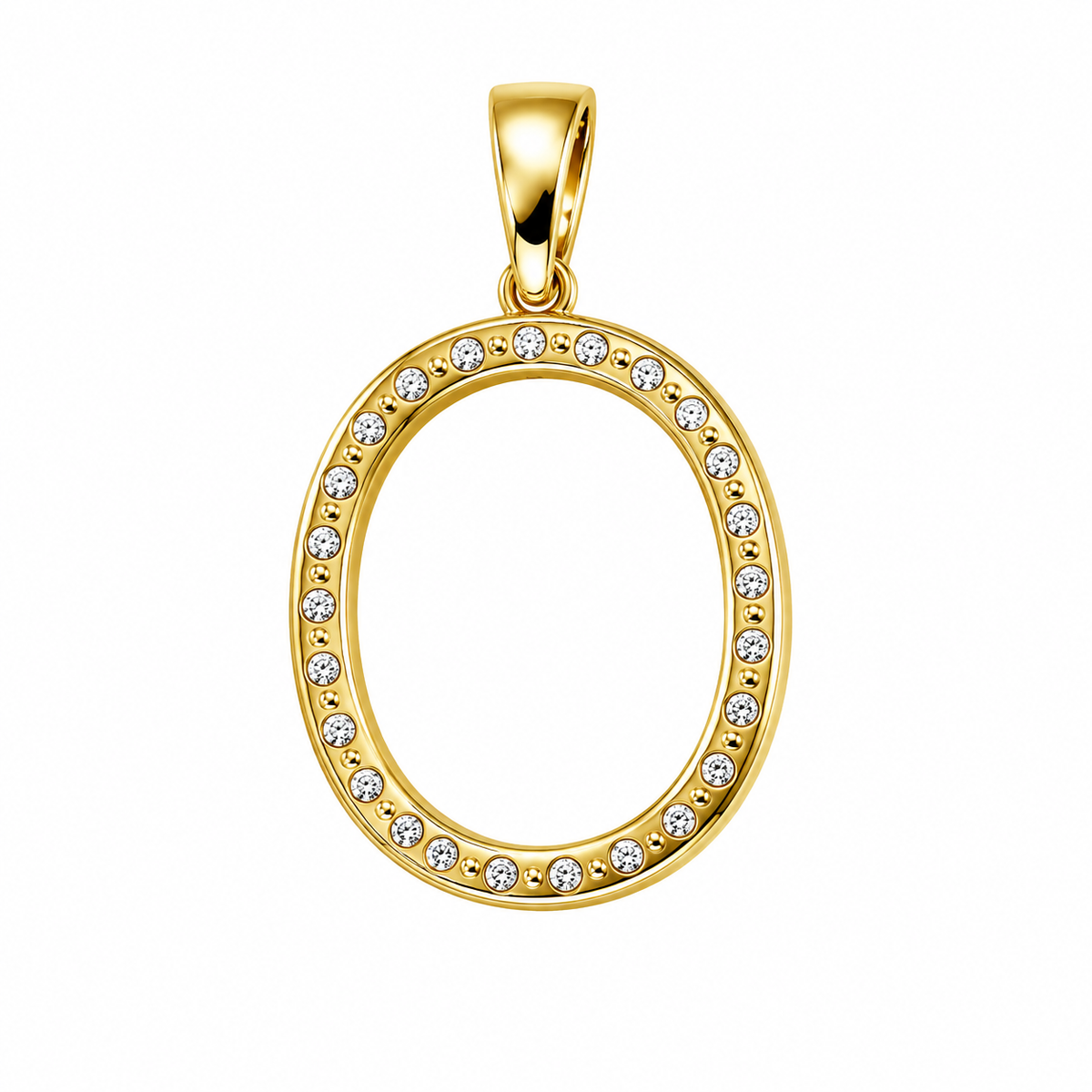 "O" Initial Pendant