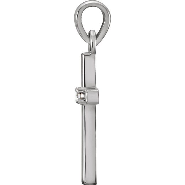 14k-white-gold-.01-ct-natural-diamond-cross-pendant