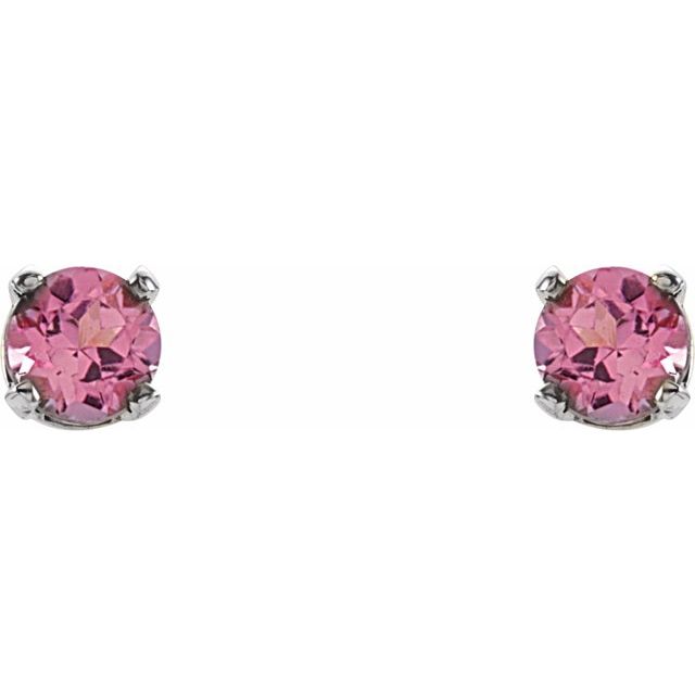 14k-white-gold-imitation-pink-tourmaline-youth-earrings