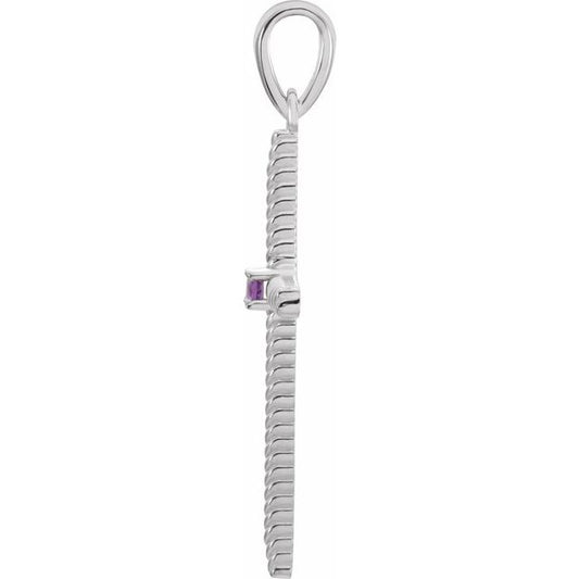 14k-white-gold-natural-amethyst-cross-pendant