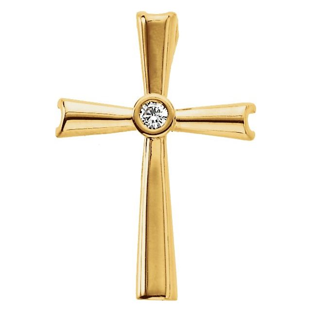 14k-yellow-gold-.04-ctw-natural-diamond-cross-pendant