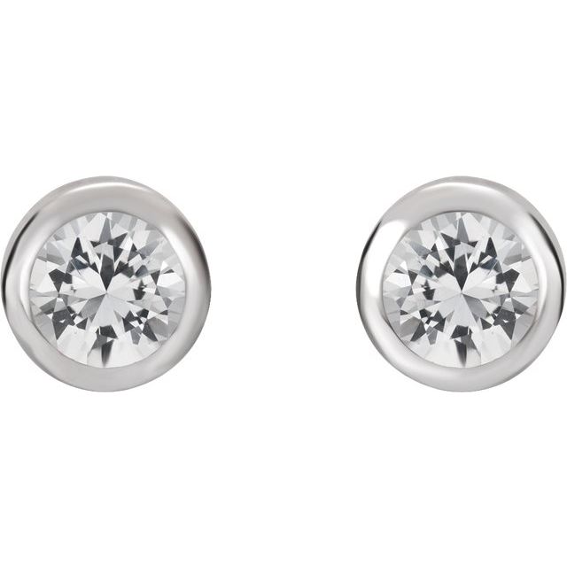 14k-white-gold-natural-white-sapphire-bezel-set-earrings