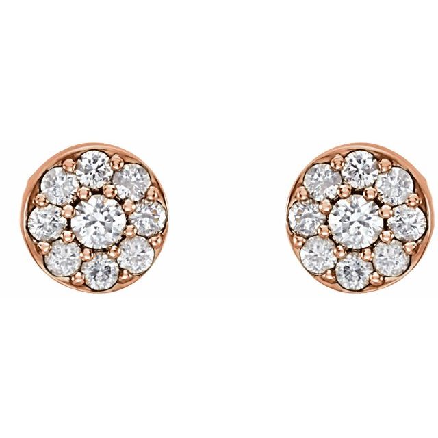 14k-rose-gold-3/8-ctw-natural-diamond-earrings