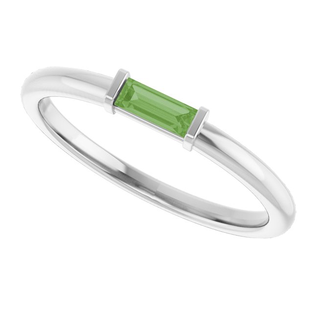 14k-white-gold-natural-green-tourmaline-stackable-ring