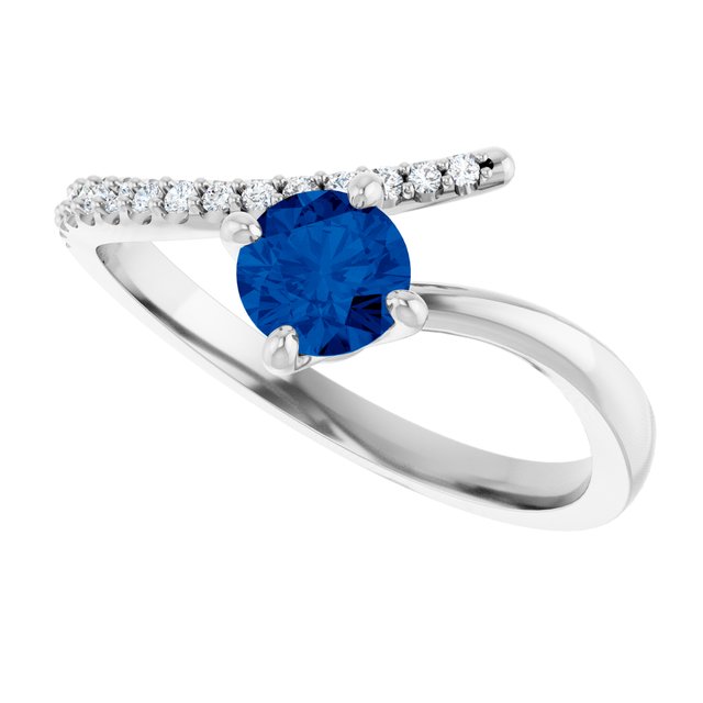 14k-white-gold-natural-blue-sapphire-&-1/10-ctw-natural-diamond-bypass-ring