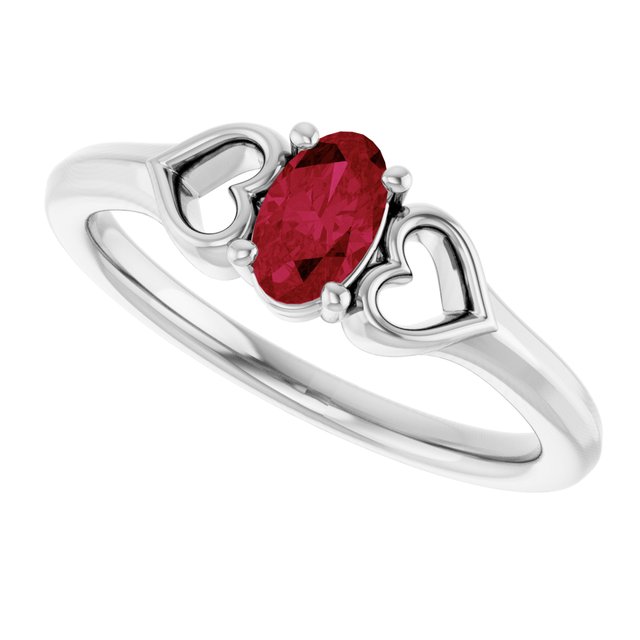 14k-white-gold-natural-ruby-youth-heart-ring