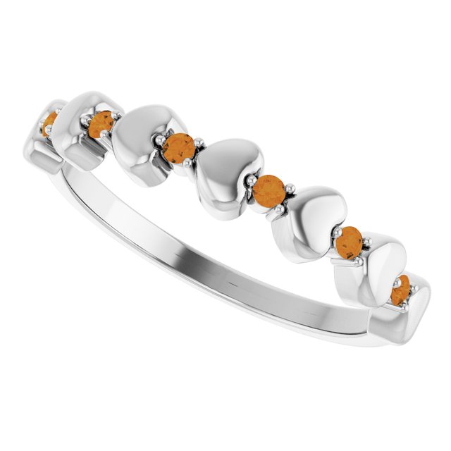 14k-white-gold-natural-citrine-heart-stackable-ring