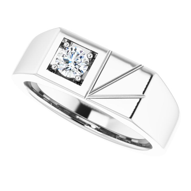 14k-white-gold-1/3-ct-natural-diamond-ring