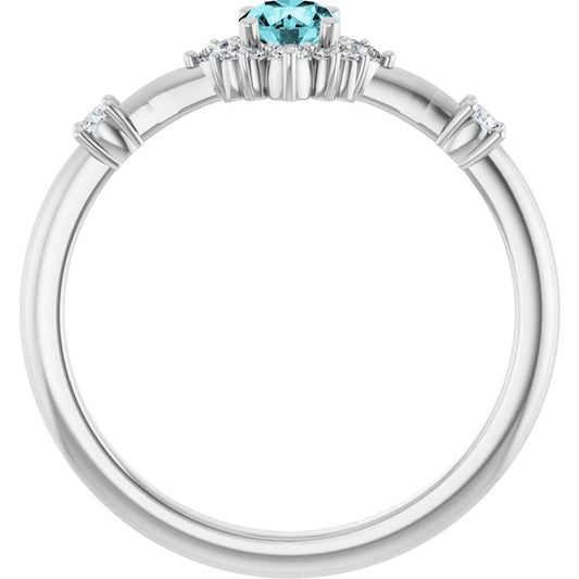 14k-white-gold-natural-blue-zircon-&-1/6-ctw-natural-diamond-halo-style-ring