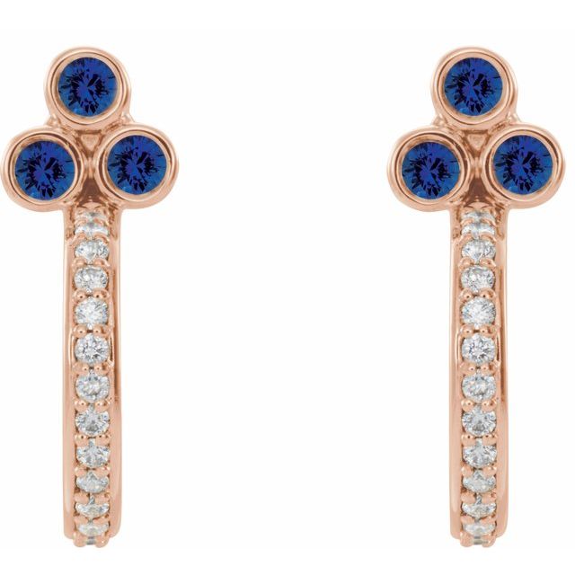 14k-rose-gold-natural-blue-sapphire-&-1/4-ctw-natural-diamond-j-hoop-earrings