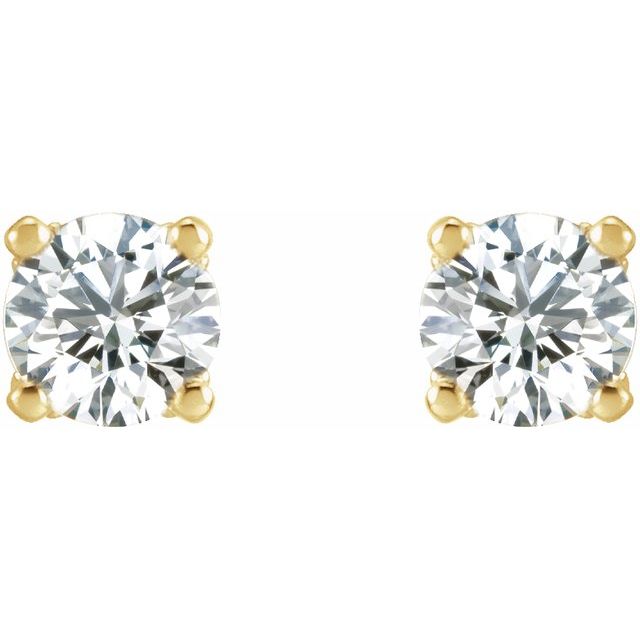 14k-yellow-gold-1/3-ctw-natural-diamond-stud-earrings